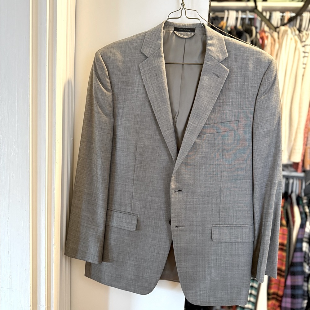 Calvin Klein suit. Jacket: 40S Pants: 30/30
